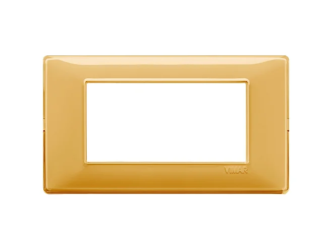 VIMAR Vimar 14654.43 Placca 4M Reflex ambra