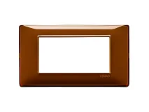 VIMAR Vimar 14654.49 Placca 4M Reflex tabacco