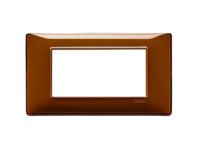 VIMAR Vimar 14654.49 Placca 4M Reflex tabacco