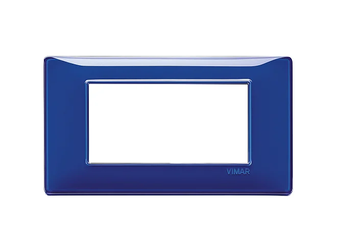 VIMAR Vimar 14654.50 Placca 4M Reflex zaffiro