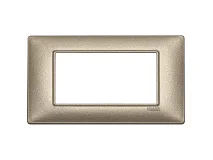 VIMAR Vimar 14654.70 Placca 4M bronzo metallizzato