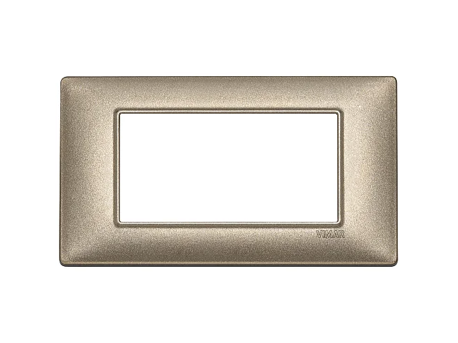 VIMAR Vimar 14654.70 Placca 4M bronzo metallizzato