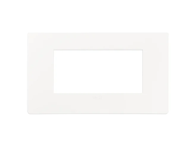 VIMAR Vimar 14654U.11 Placca Plana Up 4M bianco matt