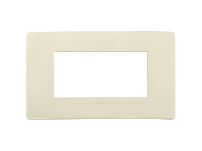 VIMAR Vimar 14654U.12 Placca Plana Up 4M avorio matt