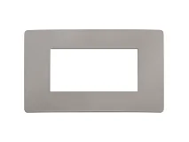 VIMAR Vimar 14654U.14 Placca Plana Up 4M grigio cemento matt