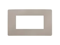 VIMAR Vimar 14654U.15 Placca Plana Up 4M tortora matt