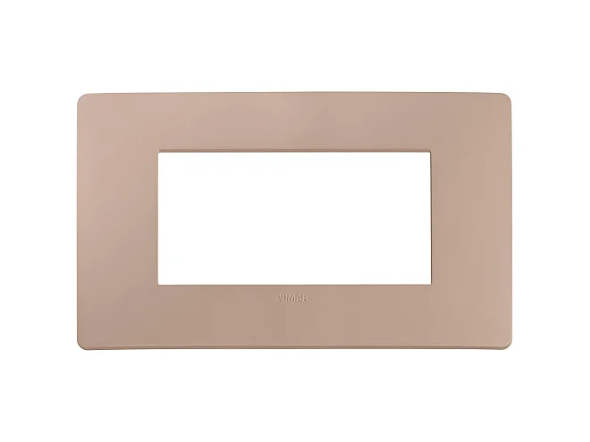 VIMAR Vimar 14654U.18 Placca Plana Up 4M terracotta matt