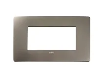VIMAR Vimar 14654U.33 Placca Plana Up 4M titanio