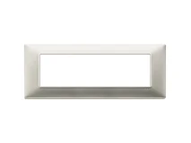 VIMAR Vimar 14657.21 Placca 7M nichel opaco
