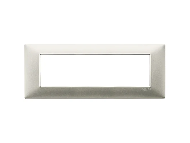 VIMAR Vimar 14657.21 Placca 7M nichel opaco