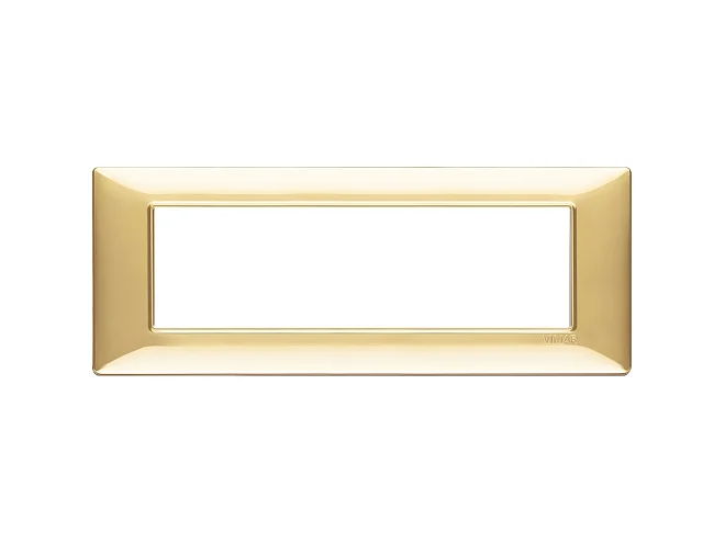 VIMAR Vimar 14657.24 Placca 7M oro lucido