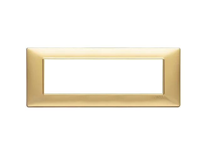 VIMAR Vimar 14657.25 Placca 7M oro opaco