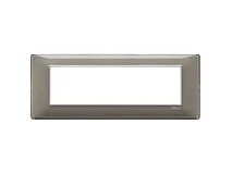 VIMAR Vimar 14657.40 Placca 7M Reflex cenere