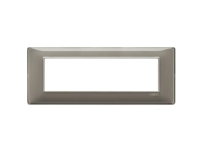 VIMAR Vimar 14657.40 Placca 7M Reflex cenere