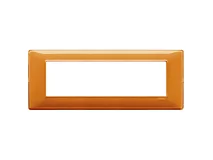 VIMAR Vimar 14657.48 Placca 7M Reflex arancio