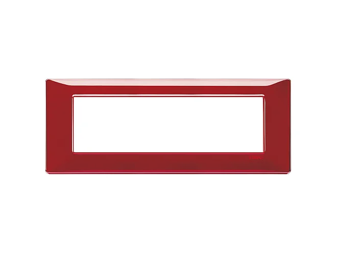 VIMAR Vimar 14657.51 Placca 7M Reflex rubino
