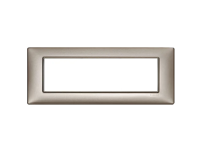 VIMAR Vimar 14657.74 Placca 7M nichel perlato