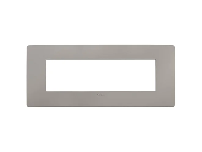 VIMAR Vimar 14657U.14 Placca Plana Up 7M grigio cemento matt