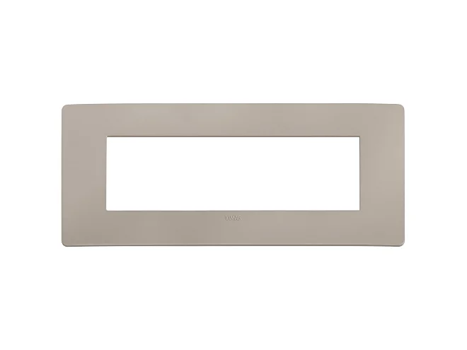VIMAR Vimar 14657U.15 Placca Plana Up 7M tortora matt