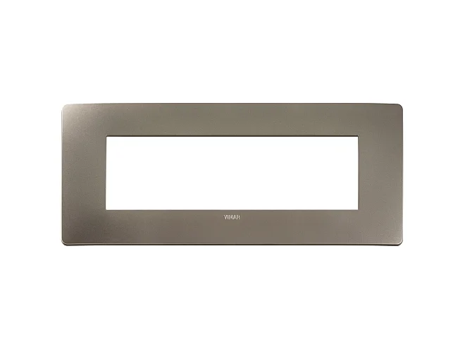 VIMAR Vimar 14657U.33 Placca Plana Up 7M titanio