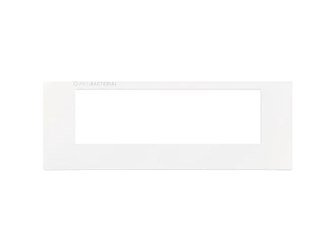 VIMAR Vimar 14657U.AB.01 Placca Plana Up 7M bianco antib.