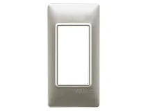 VIMAR Vimar 14666.21 Placca 1M pannelli nichel opaco