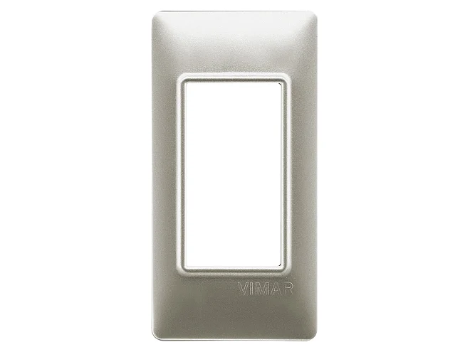 VIMAR Vimar 14666.21 Placca 1M pannelli nichel opaco