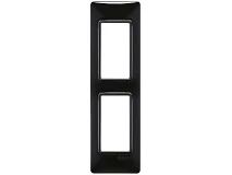 VIMAR Vimar 14667.05 Placca 2M pannelli nero