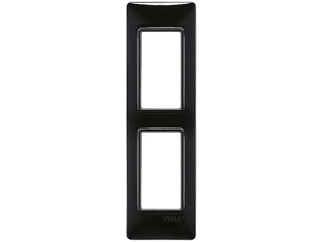 VIMAR Vimar 14667.05 Placca 2M pannelli nero