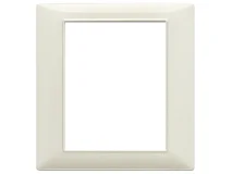 VIMAR Vimar 14668.06 Placca 8M bianco granito