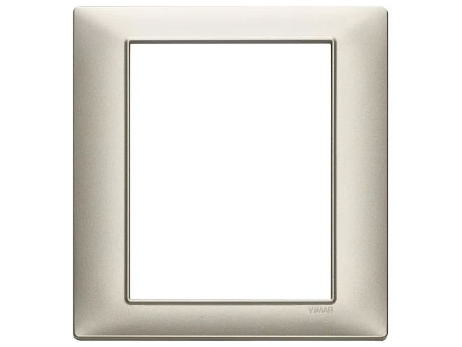 VIMAR Vimar 14668.21 Placca 8M nichel opaco
