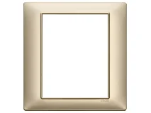 VIMAR Vimar 14668.22 Placca 8M champagne opaco