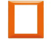 VIMAR Vimar 14668.48 Placca 8M Reflex arancio