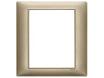VIMAR Vimar 14668.70 Placca 8M bronzo metallizzato