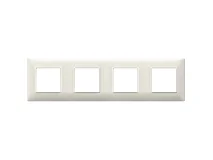 VIMAR Vimar 14669.06 Placca 8M (2+2+2+2) int71 bianco granito
