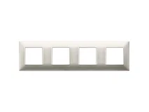 VIMAR Vimar 14669.21 Placca 8M (2+2+2+2) int71 nichel opaco