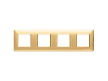 VIMAR Vimar 14669.25 Placca 8M (2+2+2+2) int71 oro opaco