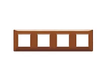 VIMAR Vimar 14669.49 Placca 8M (2+2+2+2) int71 Reflex tabacco