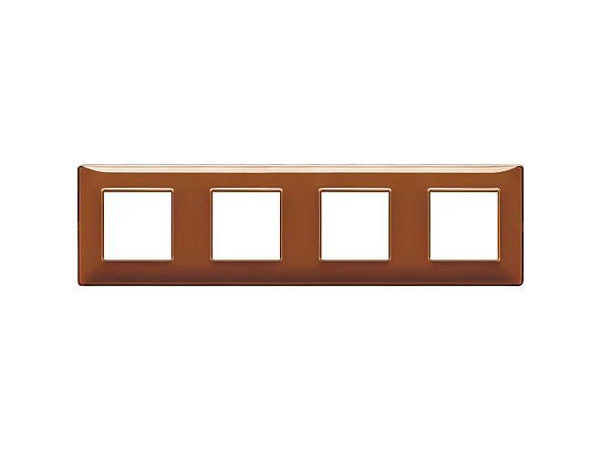 VIMAR Vimar 14669.49 Placca 8M (2+2+2+2) int71 Reflex tabacco
