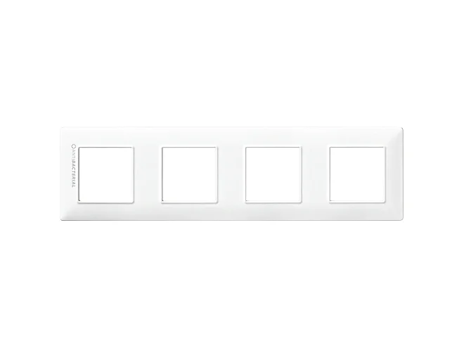 VIMAR Vimar 14669.AB.01 Placca 8M (2+2+2+2) int71 antibatterico