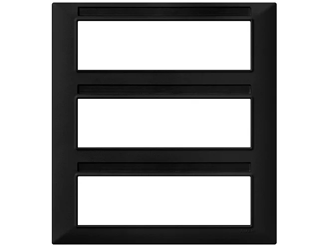 VIMAR Vimar 14691.05 Placca 21M nero