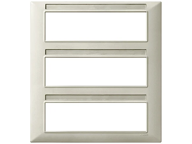 VIMAR Vimar 14691.21 Placca 21M nichel opaco