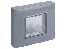 VIMAR Vimar 14932.14 Calotta IP55 2M +viti grigio granito