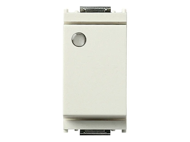 VIMAR Vimar 16021.B Interruttore 1P 16AX lum.so bianco