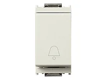 VIMAR Vimar 16080.C.B Pulsante 1P NO 10A campanello bianco