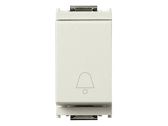 VIMAR Vimar 16080.C.B Pulsante 1P NO 10A campanello bianco