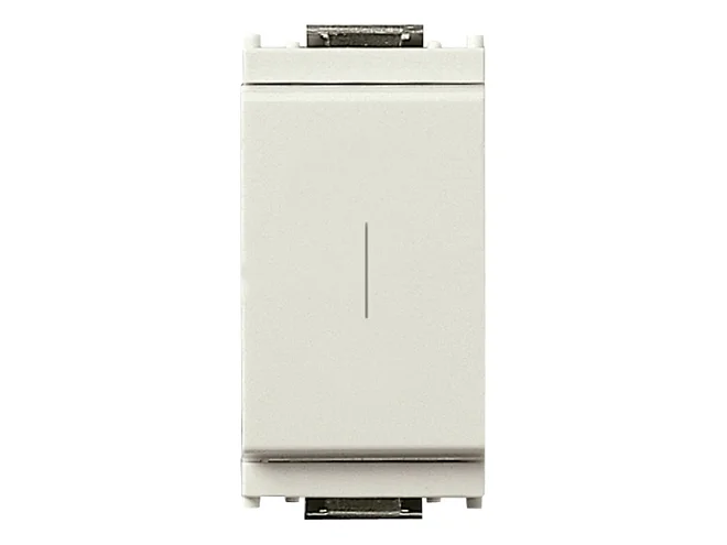 VIMAR Vimar 16101.B Pulsante 1P NO 16A bianco
