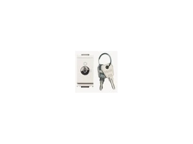 VIMAR Vimar 16165.CU.B Interr. 2P 16(3)A +chiave unific. bianco