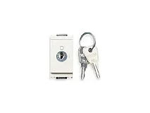 VIMAR Vimar 16185.B Pulsante 2P NO 16A +chiave bianco