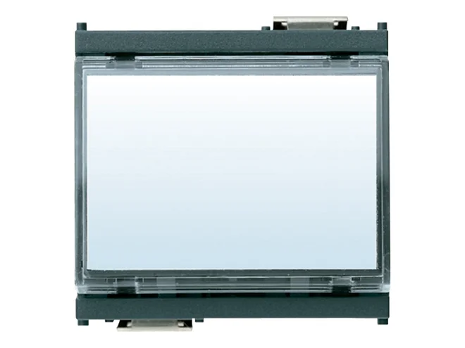 VIMAR Vimar 16190 Pulsante targh. 1P NO 10A 12-24V grigio